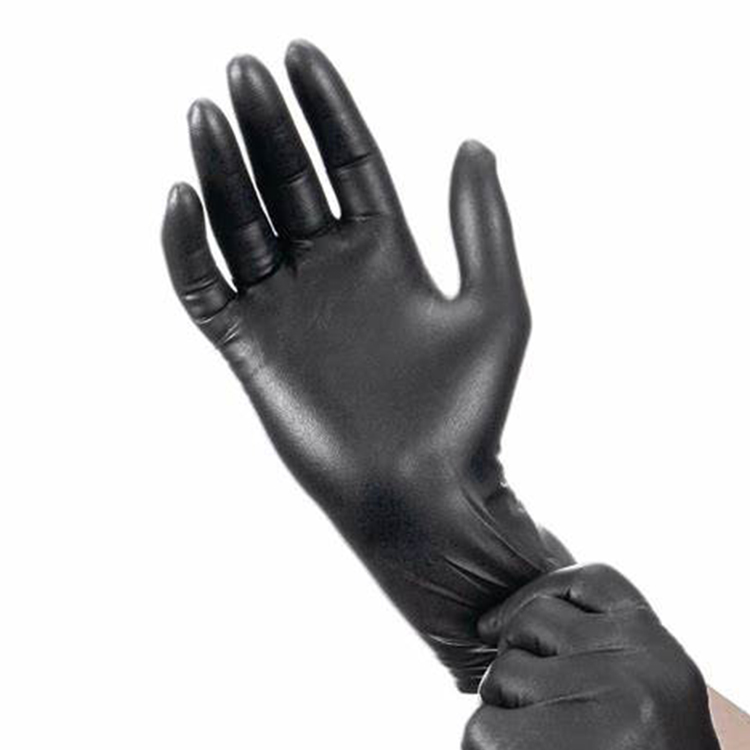 Wholesale black hd nitrylex nitrile gloves amex safety nitrile gloves 100pcs box