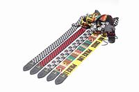 Sangle de guitare imprimée conçue à 30 options de style multiples Fourniture directe d'usine pour instruments de musique et accessoires