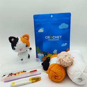 Gran oferta, siete manualidades, lindo Kit de <span class=keywords><strong>ganchillo</strong></span> de hilo Diy <span class=keywords><strong>paso</strong></span> <span class=keywords><strong>a</strong></span> <span class=keywords><strong>paso</strong></span> hecho <span class=keywords><strong>a</strong></span> mano para principiantes - Product Image 2