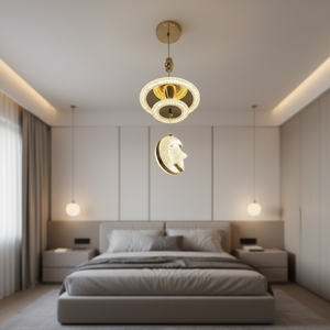 Usine <span class=keywords><strong>pas</strong></span> <span class=keywords><strong>cher</strong></span> prix éclairage décoratif chambre intérieure <span class=keywords><strong>cuisine</strong></span> restaurant or hôtel de luxe LED lustre suspension - Product Image 6