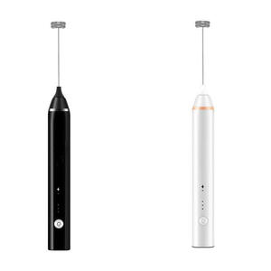Yumurta Çırpıcı Süt Köpürtücü 2'si 1 Arada 3 Hızlı Ayarlanabilir El Mikseri Evde Kullanım Şarj Edilebilir Pil Çırpıcı Klasik Tasarım - Product Image 1