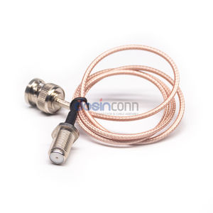 सीधे बीएनएससी पुरुष से एफ प्रकार महिला वीडियो केबल rg179 एक्सटेंशन rf केबल - Product Image 4