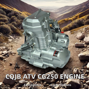 เครื่องยนต์มอเตอร์ไซค์ CG250 4+1 เกียร์ถอยหลัง ระบายความร้อนด้วยน้ำ 4 จังหวะ ระบบจุดระเบิด CDI สตาร์ทเดี่ยว สูบเดียว ดีไซน์ใหม่ - Product Image 3