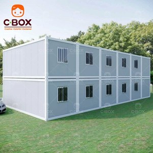 Cbox Customized Hotel Ready Made Office Modular Project Department Easy Assemble Mining Camp Flat Pack Container House - Product Image 1