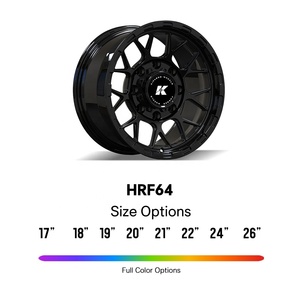 Rines de Lujo de 17 Pulgadas para Automóviles, Patrón de Pernos 8x180, Diámetro del Eje 124.1mm, Acabado Negro Brillante, Forjados, Capacidad de Carga 1250KG, Todoterreno - Product Image 4