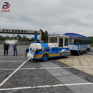 Giá rẻ Đào tạo nhà sản xuất tham quan nhỏ dotto trackless vui vẻ du lịch Train để bán - Product Image 5