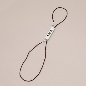 Factory Wholesale Latest Low Price Custom <strong>Name</strong> Logo Clothing Plastic Hanging Label <strong>String</strong> - Product Image 5