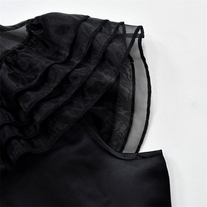 RTS Mom and Me TV & Movie Disfraces Vestido Negro Organza Vestido de lujo Cinturón de regalo - Product Image 5