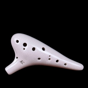 Ocarina en céramique 12 trous Alto C, tonalité AC, vente en gros d'usine, pour débutants, performance et enseignement - Product Image 2