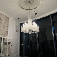 Lustre de luxe RHD pour mariage, décoration de table de mariage, lustres suspendus pour mariage