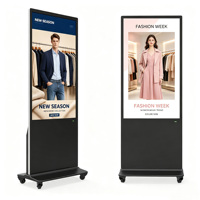 Écran d'affichage numérique interactif pour la publicité et le marketing, 43 pouces, HD 4K, Android 10, tactile IR 10 points