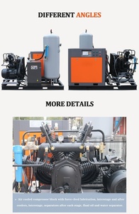 Máy nén tăng áp cao với 20 bar 30 bar Máy nén khí công nghiệp cho máy - Product Image 4