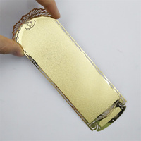 Fancy Gepersonaliseerde Sublimatie Goede Vergulde Aangepaste Metalen Bladwijzers Voor Marketing Gift