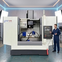 Centre d'usinage vertical CNC haute précision VMC1370 3/4/5 axes à guides linéaires avec système Fanuc/Mitsubishi