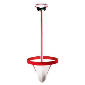 2026 Lingerie sexy pour hommes : Strings, Tanga érotique, Combinaison une pièce avec nœud papillon et porte-jarretelles, pour jeu de rôle gay - Product Image 2