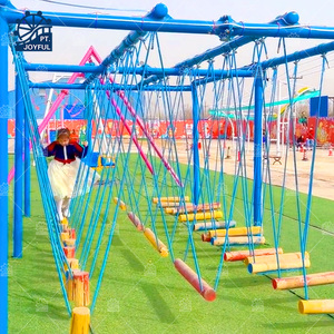 Varios equipos de fitness para exteriores de acero galvanizado duradero, equipo de ejercicio, puente de un solo Tablón, paseos súper oscilantes - Product Image 6