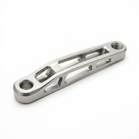Supports de moteur en titane et acier inoxydable de qualité aéronautique usinés par CNC/électroérosion à fil, pièces de train d'atterrissage d'avion