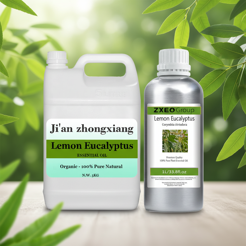 Huile essentielle de citron et d'eucalyptus