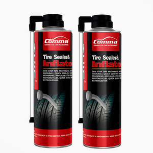 Commercio all'ingrosso portatile del veicolo verde di emergenza 450ml puntura anti kit smlie piatto liquido del gonfiatore della gomma di riparazione pneumatici - Product Image 2