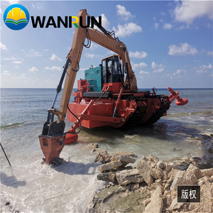 Nhỏ dưới nước nổi Đầm Lầy Buggy máy xúc đổ bộ với phao phao - Product Image 3