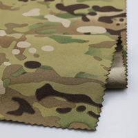 Tissu camouflage durable en nylon extensible dans quatre sens (92 % nylon, 8 % élasthanne) respirant pour uniforme tactique en camouflage MC