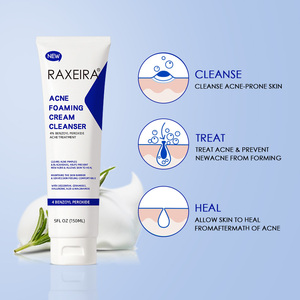 Mousse nettoyante en profondeur avec logo personnalisé Mousse nettoyante pour le visage acné Crème moussante pour l'acné <span class=keywords><strong>Nettoyant</strong></span> de marque privée <span class=keywords><strong>Meilleur</strong></span> <span class=keywords><strong>nettoyant</strong></span> pour le visage pour les peaux grasses - Product Image 5