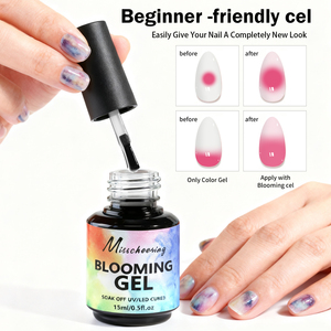 Esmalte de Uñas en Gel Transparente Profesional de 8ml y 15ml, Efecto Degradado de Acuarela y Mármol, Secado con Lámpara UV/LED - Product Image 4