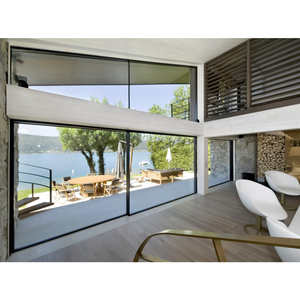 Puerta corredera <span class=keywords><strong>de</strong></span> <span class=keywords><strong>aluminio</strong></span> duradera para patio con cerradura <span class=keywords><strong>de</strong></span> seguridad para casas Puerta corredera <span class=keywords><strong>de</strong></span> ahorro <span class=keywords><strong>de</strong></span> energía para <span class=keywords><strong>acceso</strong></span> al balcón - Product Image 4