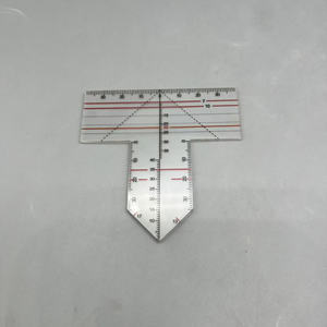 मेडिकल डेंटल लैब उपकरण मैनुअल पावर टी-आकार के दांत शासक गाइड प्लेट - Product Image 1