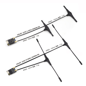 Récepteur double bande Hglrc Elrs Gemini Rx 2.4Ghz 915Mhz pour drones FPV - Product Image 1