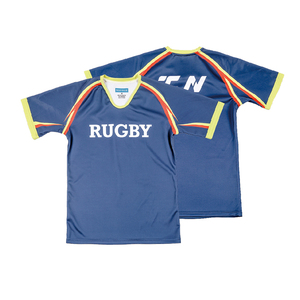 Wholesale price latest 100% polyester sports rugby uniforms jersey customize - Product Image 6