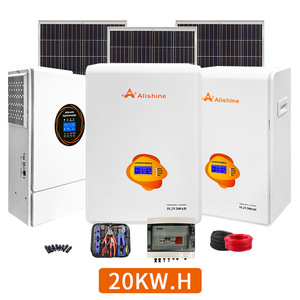 <strong>10kW</strong> Lithium Ion 51.2V Home Off-Grid All-in-One Family Solar Power <strong>Generation</strong> System 20 KWh Energy Storage Battery Complete Set - Product Image 5