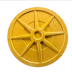 Factory direct sales hatch heavy type sand casting ductile iron manhole cover for well
