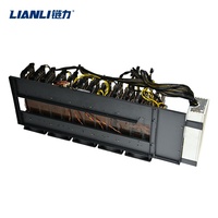 Carte mère 12gpu 55mm ordinateur 6 8 gpu boîtier de cadre 8gpu cadre de plate-forme boîtier de pc à air ouvert