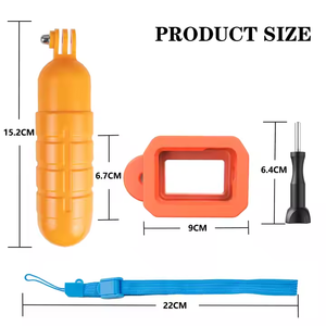 Kit d'accessoires de barre de flottabilité de boîte de flotteur de surf étanche pour <span class=keywords><strong>Gopro</strong></span> Hero 13 12 11 <span class=keywords><strong>10</strong></span> 9 noir - Product Image 3