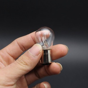 Bombilla de luz trasera de 12V y 5W para motocicleta y vehículo eléctrico, accesorio de repuesto para luz trasera - Product Image 1