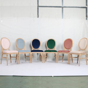 फ्रेंच विंटेज शैली ठोस लकड़ी के लक्जरी लाउस होटल भोज भोज कुर्सी - Product Image 6