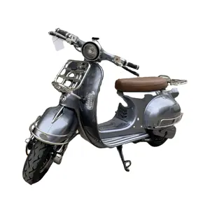 Eec Coc 2000W/3000W Stijl Volwassen Klassieke Elektrische V Espa Motorfiets Met Usb-Poort Top Box V Espa Citycoco Scooter Electrico