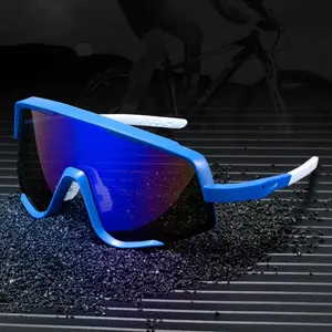 نظارات شمسية فعالة من حيث التكلفة لركوب الدراجات بعلامة تجارية شعار مخصص للقيادة والجري Uv400 نظارات شمسية رياضية مقاومة للرياح