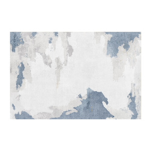 Alfombra Abstracta Agora, Rectangular, de Fibra de Poliéster, para Sala de Estar, Dormitorio, Decoración del Hogar, Diseño Moderno y Minimalista - Product Image 5