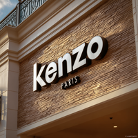 Enseignes commerciales Kelly personnalisées pour extérieur, studio, devanture de magasin, logo 3D, signalétique intérieure, lettres en relief pour publicité de boutique