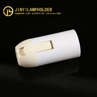 Type d'Europe lustre applique murale douille accessoires norme européenne E14 lampe support en plastique
