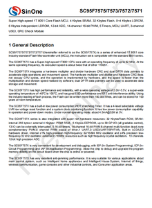 S95f7575p32r (95f श्रृंखला) परिवर्धित उच्च गति 1t <span class=keywords><strong>8051</strong></span> कोर औद्योगिक-ग्रेड फ्लैश माइक्रोकंट्रोलर पूरी तरह से संगत - Product Image 4