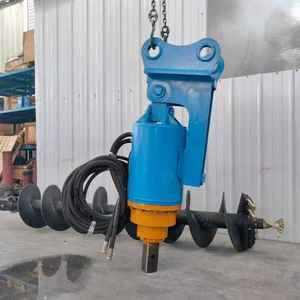 Foreuse à tarière rotative personnalisée pour excavatrice, idéale pour la construction - Product Image 4