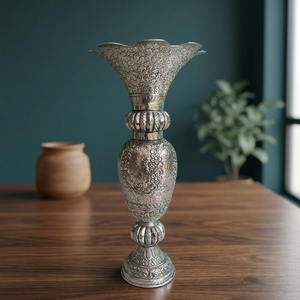 Handmade Modern Artistic Metal large <b>Vase</b> <b>Unique</b> Interior Design Piece for Artificial Flowers Wholesale Price - Product Image 6