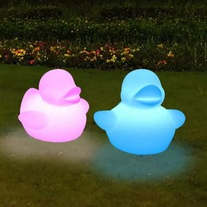 IP65 PE Led Anaimal Rechargeable <strong>Light</strong> for Decoration in Room Waterproof Remote Control 3D <strong>Duck</strong> Lamp - Product Image 6