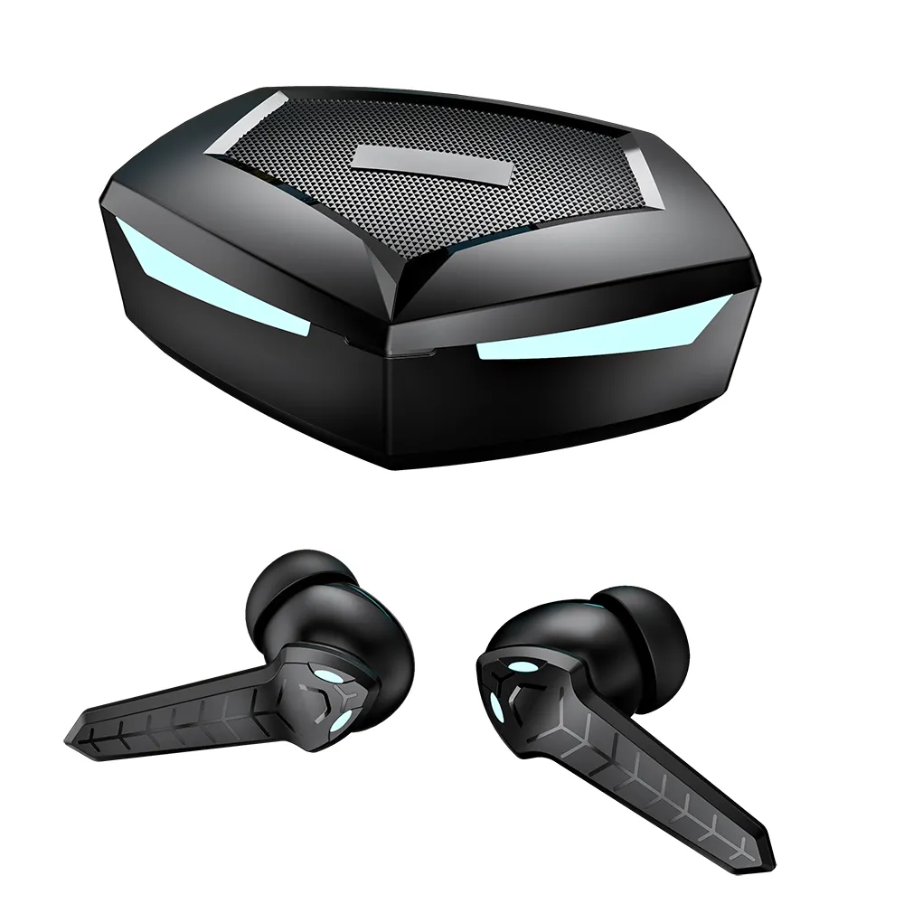 Auriculares TWS P36 de baja latencia para videojuegos, cascos inalámbricos estéreo con sonido envolvente 3D, reducción de ruido y música para juegos