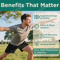 Vitahealthy OEM/ODM Multivitamines pour Hommes en Capsules Certifiées GMP – Complément Multivitaminé et Minéral pour le Bien-être Masculin