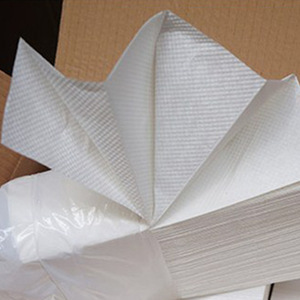 Papier essuie-mains 180 feuilles en pâte de bois vierge pour salle de bain et cuisine - Product Image 3