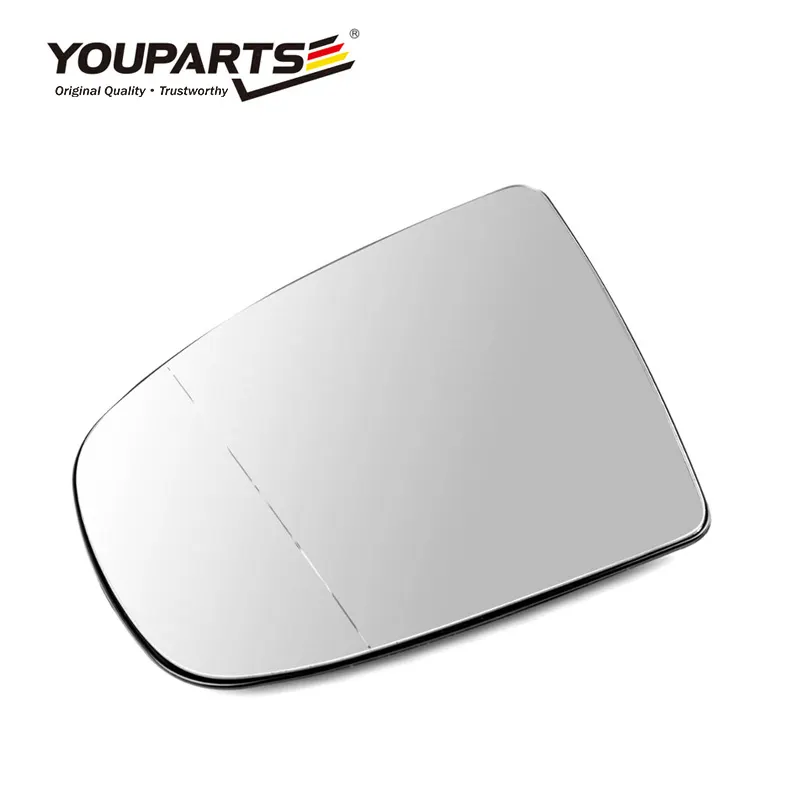 51167174981 For BMW X5 X6 E70 E71 E72 Heated Rearview Glass Outside Glass Panoramic Rear View Mirror Review Side Mirror Lens